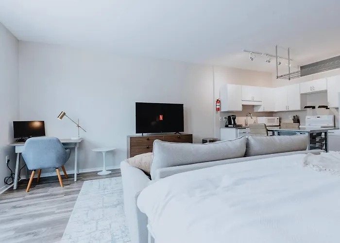 Charming Studio King Bed & Pool St Louis